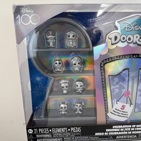 Exclusive Disney Doorables 100 year celebration of Wonder Figure Set- 21 Piece - Picture 4 of 5